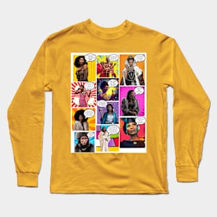 Strike A Pow WOW "Pose" With Elektra Abundance-Evangelista Long Sleeve T-Shirt